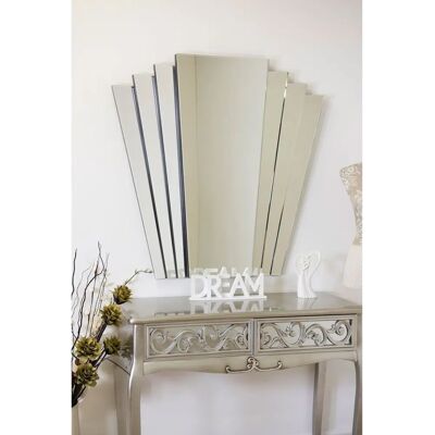 Brand Model - Modern Art Deco Large Frameless Mirror 100x100cm Brand Model - Modern Art Deco Large Frameless Mirror 100x100cm