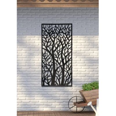 Amarelle Metal Tree Garden Screen - Rustic 120x60cm Amarelle Metal Tree Garden Screen - Rustic 120x60cm