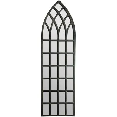 Mirroroutlet Large Metal Antique Black Wall Mirror - Wall Mirror Mirroroutlet Large Metal Antique Black Wall Mirror - Wall Mirror