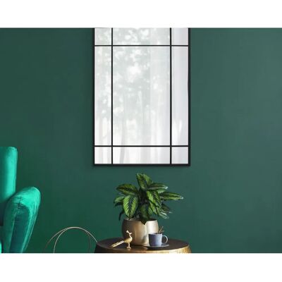 Fenestra New Extra Large Black Mirror - Wall Hung - Mirror Fenestra New Extra Large Black Mirror - Wall Hung - Mirror