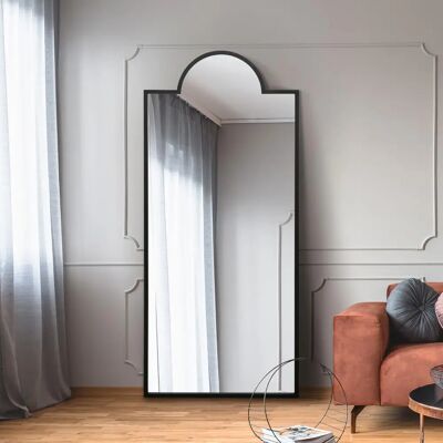 Mirroroutlet Large Black Contemporary Mirror 170x75cm - Mirror Mirroroutlet Large Black Contemporary Mirror 170x75cm - Mirror