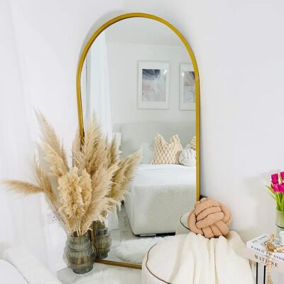 Mirroroutlet Mirror Glass 4mm Safety Backed Polished Edges - 140x90cm Mirroroutlet Mirror Glass 4mm Safety Backed Polished Edges - 140x90cm