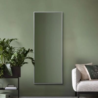 Mirroroutlet Artus Extra Large Silver Aluminium Wall Mirror - Wall Mirror Mirroroutlet Artus Extra Large Silver Aluminium Wall Mirror - Wall Mirror