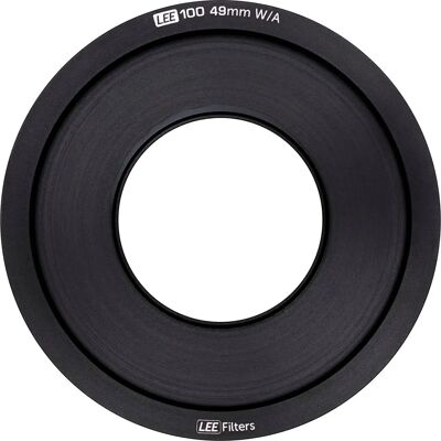 LEE FILTERS Adapter Ring Wide 49mm - Adapter for Foundation Kit 100mm LEE FILTERS Adapter Ring Wide 49mm - Adapter for Foundation Kit 100mm