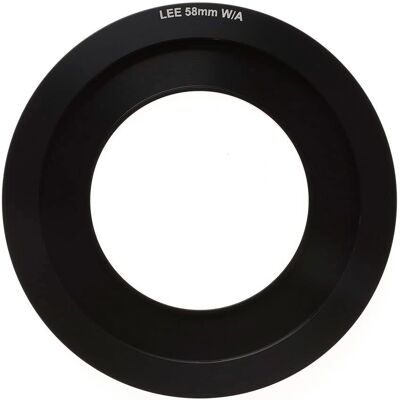 Anneau Adaptateur Lee Filters 58mm pour Kit Grand-Angle - Support de Filtre 100mm - Publicité Anneau Adaptateur Lee Filters 58mm pour Kit Grand-Angle - Support de Filtre 100mm - Publicité