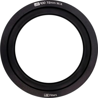 LEEl 72mm Wide Angle Adapter Ring - Lens Adapter - Black - Compatible with 72mm filters LEEl 72mm Wide Angle Adapter Ring - Lens Adapter - Black - Compatible with 72mm filters