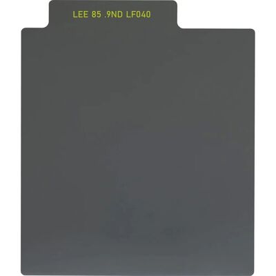 LEE FILTERS LEE85 ND 0.9 Filter - 85x85mm - Neutral Gray - For LEE85 System LEE FILTERS LEE85 ND 0.9 Filter - 85x85mm - Neutral Gray - For LEE85 System