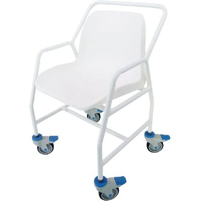 Welland NOMAD Shower Chair - Adjustable, Steel, White Welland NOMAD Shower Chair - Adjustable, Steel, White