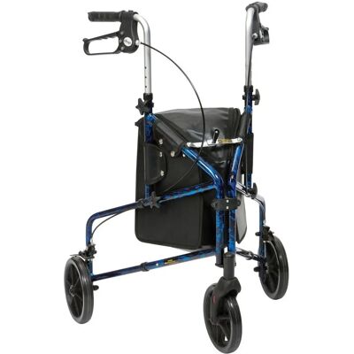 Drive Blue Lightweight Aluminium Tri Walker - Walking Frame Drive Blue Lightweight Aluminium Tri Walker - Walking Frame