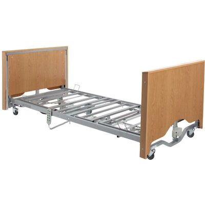 Drive DeVilbiss - Casa Elite - Light Oak - Low - Care bed Drive DeVilbiss - Casa Elite - Light Oak - Low - Care bed