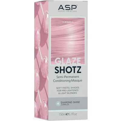 A.S.P. Shotz Soft Pink - Hair Mask - Semi-Permanent Conditioning - 150mL A.S.P. Shotz Soft Pink - Hair Mask - Semi-Permanent Conditioning - 150mL
