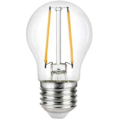 INTEGRAL LED Globe Lamp - 2W, Wit, E27 - Lamp INTEGRAL LED Globe Lamp - 2W, Wit, E27 - Lamp