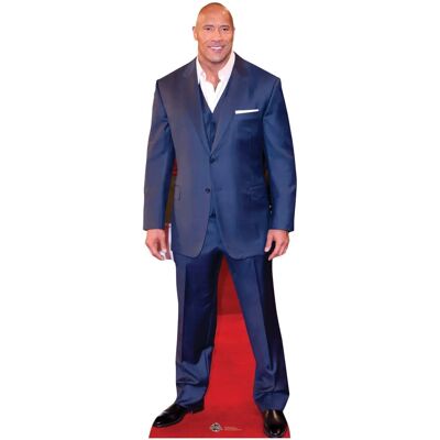 STAR CUTOUTS Dwayne Johnson 195 cm Silhouette en Carton de Taille Réelle - Silhouette en Carton de Taille Réelle - Publicité STAR CUTOUTS Dwayne Johnson 195 cm Silhouette en Carton de Taille Réelle - Silhouette en Carton de Taille Réelle - Publicité