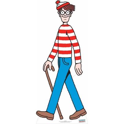 DreamWorks - Where's Wally/Waldo Lifesize Cardboard Cutout - Publicité DreamWorks - Where's Wally/Waldo Lifesize Cardboard Cutout - Publicité
