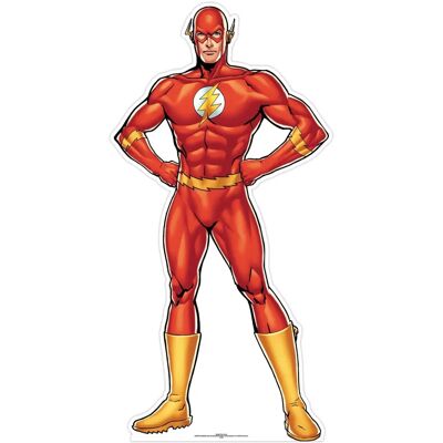 Iconicgreats The Flash Comic Style Dc Comics Cardboard Cutout - Cardboard Cutout Iconicgreats The Flash Comic Style Dc Comics Cardboard Cutout - Cardboard Cutout