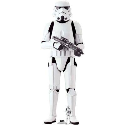 STAR CUTOUTS - Imperial Stormtrooper - 180 x 63 x 180 cm - Cardboard cutout - Publicité STAR CUTOUTS - Imperial Stormtrooper - 180 x 63 x 180 cm - Cardboard cutout - Publicité