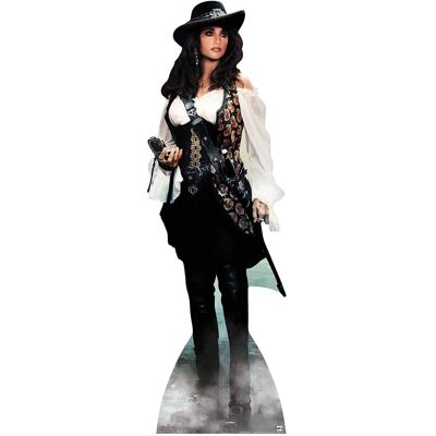 Disney Penélope Cruz Angelica Pirates of Caribbean Décor de Taille Réelle - Publicité Disney Penélope Cruz Angelica Pirates of Caribbean Décor de Taille Réelle - Publicité