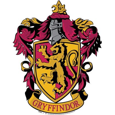 Star Cutouts Embleem van Griffoendor - Harry Potter Star Cutouts Embleem van Griffoendor - Harry Potter