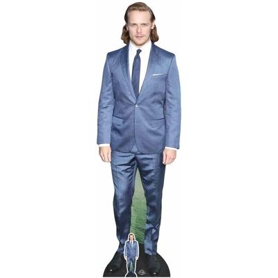 Iconicgreats - Sam Heughan Lifesize - Silhouette en carton - Publicité Iconicgreats - Sam Heughan Lifesize - Silhouette en carton - Publicité