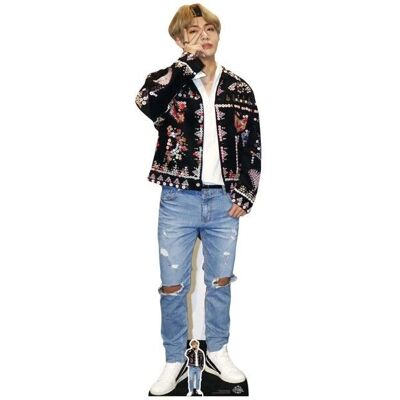 Figurine en carton Kim Taehyung (V) BTS 180cm - Décoration unique - Publicité Figurine en carton Kim Taehyung (V) BTS 180cm - Décoration unique - Publicité