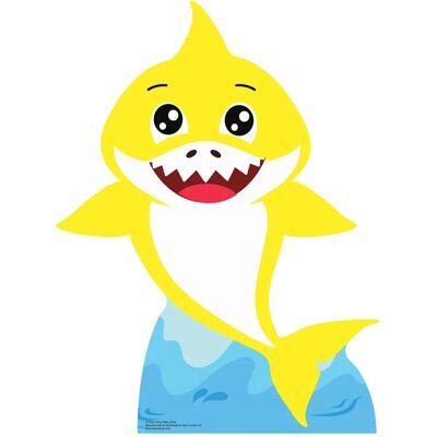 Star Cutouts - Baby Shark - 93cm - Multicolor - Standee Star Cutouts - Baby Shark - 93cm - Multicolor - Standee