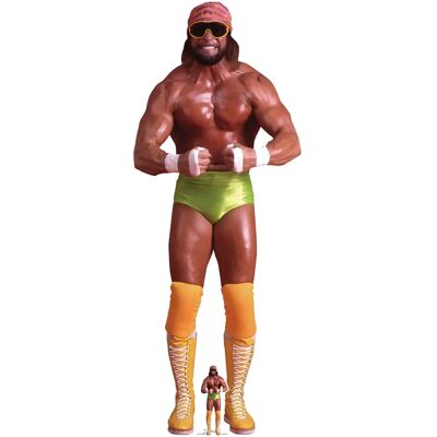 Iconicgreats Macho Man Randy Savage Official WWE Lifesize Cardboard Cutout - Cardboard Cutout Iconicgreats Macho Man Randy Savage Official WWE Lifesize Cardboard Cutout - Cardboard Cutout