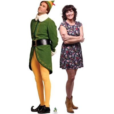Iconicgreats Buddy Hobbs From Elf Waiting For Christmas Lifesize Cardboard Cutout - Xmas Iconicgreats Buddy Hobbs From Elf Waiting For Christmas Lifesize Cardboard Cutout - Xmas