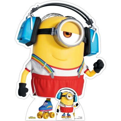 Iconicgreats - Stuart Skates - Minions - Cardboard Cutout Iconicgreats - Stuart Skates - Minions - Cardboard Cutout