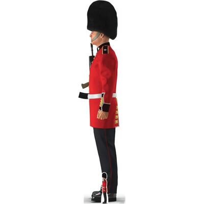 Iconicgreats Palace Guard Facing Left - 196 cm tall - 45 cm wide - Cardboard cutout Iconicgreats Palace Guard Facing Left - 196 cm tall - 45 cm wide - Cardboard cutout