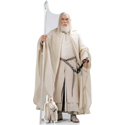 Iconicgreats - Gandalf The White - 194cm - 91cm - Panneau en carton - Publicité Iconicgreats - Gandalf The White - 194cm - 91cm - Panneau en carton - Publicité
