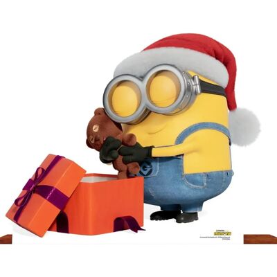 Iconicgreats Minion Bob Christmas Cardboard Cutout - Cardboard Standee Iconicgreats Minion Bob Christmas Cardboard Cutout - Cardboard Standee