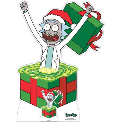 Iconicgreats - Rick Christmas Cutout - 127cm tall - Cardboard Cutout Iconicgreats - Rick Christmas Cutout - 127cm tall - Cardboard Cutout