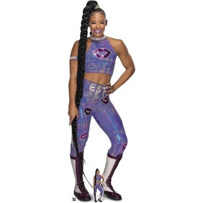Iconicgreats Bianca Belair Purple Outfit Wwe Lifesize Cardboard Cutout - Cardboard Cutout Iconicgreats Bianca Belair Purple Outfit Wwe Lifesize Cardboard Cutout - Cardboard Cutout