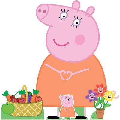 Iconicgreats - Mummy Pig From Peppa Pig - Cardboard Cutout Iconicgreats - Mummy Pig From Peppa Pig - Cardboard Cutout