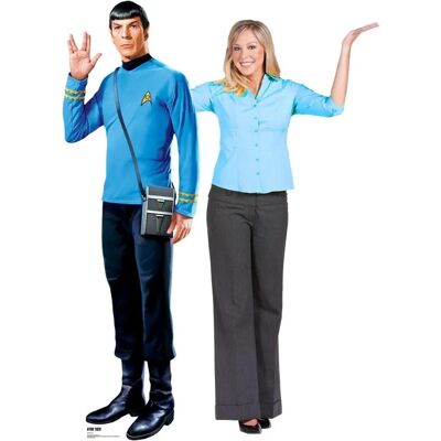 Iconicgreats - Spock Star Trek Original Series Cardboard Cutout - 184 cm - 2D - Cardboard Cutout Iconicgreats - Spock Star Trek Original Series Cardboard Cutout - 184 cm - 2D - Cardboard Cutout