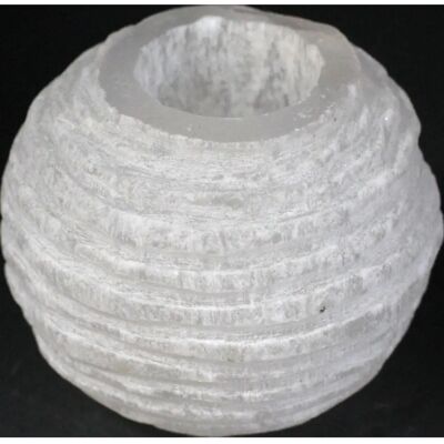 Selenitowa kulka na świecznik - 8 cm Selenitowa kulka na świecznik - 8 cm