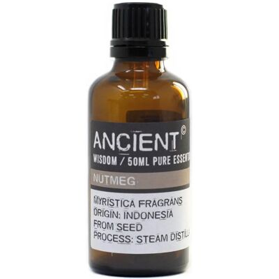 SMART STORE Huile Essentielle 50ml - Noix de Muscade - Huile Essentielle - Publicité SMART STORE Huile Essentielle 50ml - Noix de Muscade - Huile Essentielle - Publicité