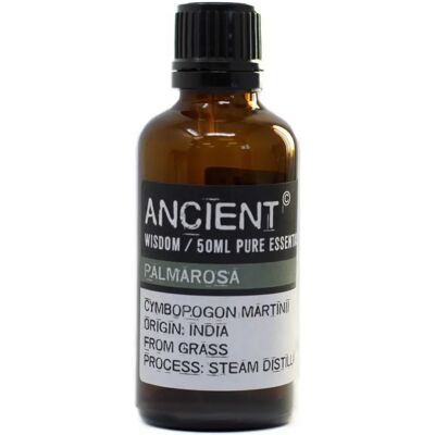 Brand Aceite Esencial Palmarosa 50ml - Essential Oil Brand Aceite Esencial Palmarosa 50ml - Essential Oil