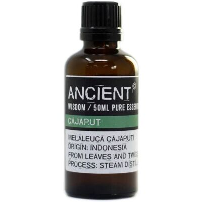 Olejek Eteryczny Cajaput - 50ml - Wsparcie Układu Oddechowego & Repelent Olejek Eteryczny Cajaput - 50ml - Wsparcie Układu Oddechowego & Repelent