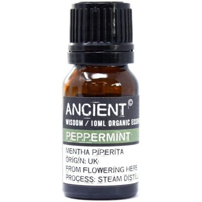 Huile essentielle bio de menthe - 10ml - Aromathérapie - Publicité Huile essentielle bio de menthe - 10ml - Aromathérapie - Publicité