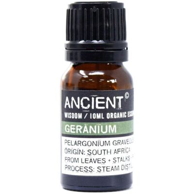 AWArtisan Geranium Organic Essential Oil - Balance - Essential Oil AWArtisan Geranium Organic Essential Oil - Balance - Essential Oil