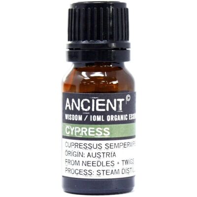 Huile essentielle de cyprès biologique - 10ml - Ancient Wisdom - Publicité Huile essentielle de cyprès biologique - 10ml - Ancient Wisdom - Publicité