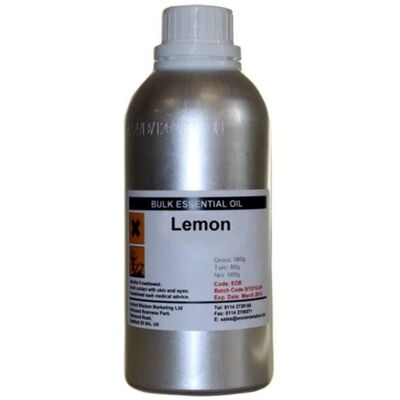 Huile Essentielle de Citron - Citrus Limon - 500ml - Publicité Huile Essentielle de Citron - Citrus Limon - 500ml - Publicité