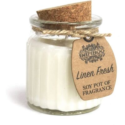 Hostenatura Soy Candle Jar - Fresh Clothes - Candle Hostenatura Soy Candle Jar - Fresh Clothes - Candle