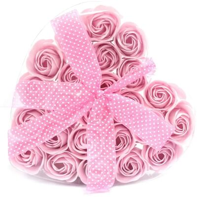 Ensemble de Fleurs de Savon Rose - Cadeau pour Bain Romantique Ensemble de Fleurs de Savon Rose - Cadeau pour Bain Romantique