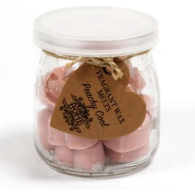 Four Candle Peachy Soywax Melts - Soywax Melts Four Candle Peachy Soywax Melts - Soywax Melts