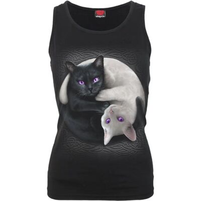 Yin Yang Cats XL Top - Top ohne Ärmel Yin Yang Cats XL Top - Top ohne Ärmel