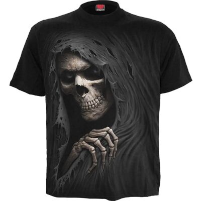 Spiral Direct Gothic Grim Ripper - T-Shirt Noir - Style Gothique - Publicité Spiral Direct Gothic Grim Ripper - T-Shirt Noir - Style Gothique - Publicité