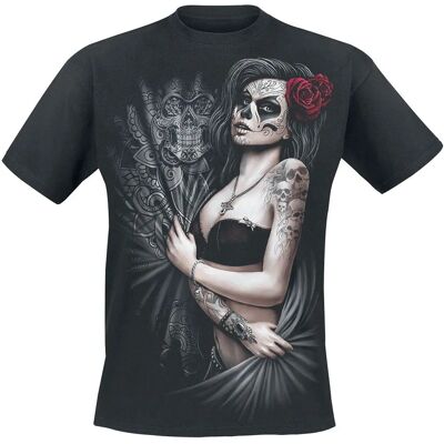 Spiral Dead Love Gothic T-Shirt Kurzarm – Herren – Schwarz Spiral Dead Love Gothic T-Shirt Kurzarm – Herren – Schwarz