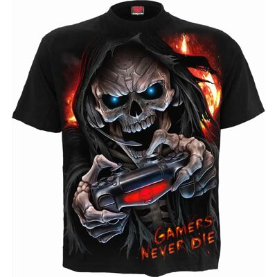 Spiral Direct Respawn Black T-Shirt - Gothic, Skulls, Tribal, Short Sleeve Spiral Direct Respawn Black T-Shirt - Gothic, Skulls, Tribal, Short Sleeve